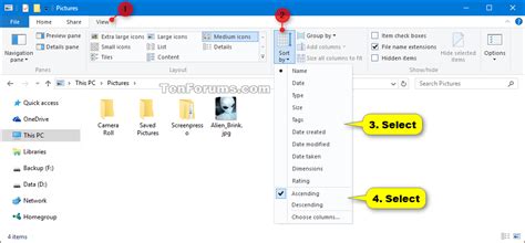 Image result for How to Sort File Explorer By Date