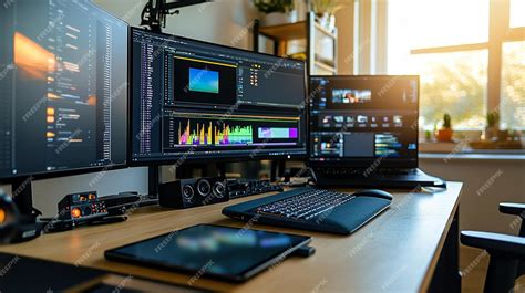 Image result for Computer Editing Set Up