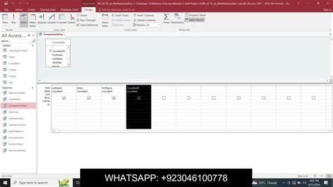 Access Module 3 Sam Project 1A に対する画像結果