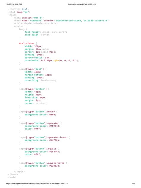 Image result for HTML/CSS JS Calculator