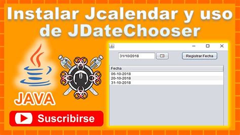 Toradh íomhá ar DateChooser Java