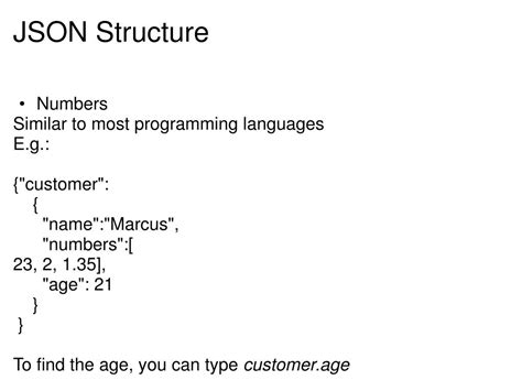 JSON Structure Name に対する画像結果