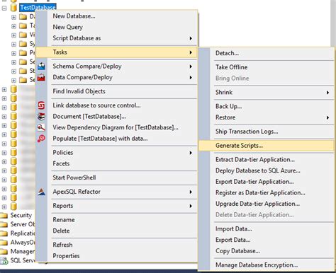 Image result for Describe a Table Query in SQL Server Management Studio