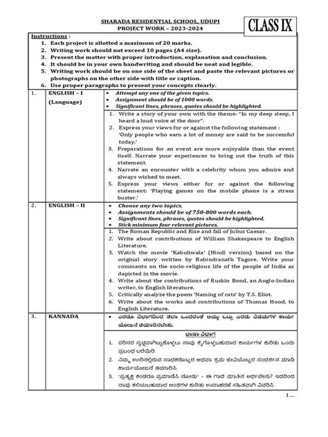 For English Project Class 9 Index に対する画像結果