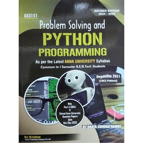 Image result for Problem Solving and Python Programming by Deccan International University
