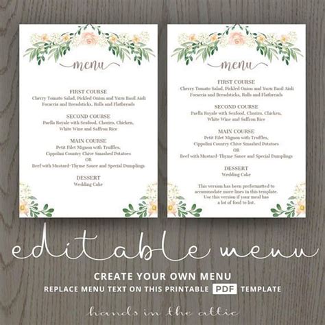 Image result for Sample Rehearsal Dinner Menu