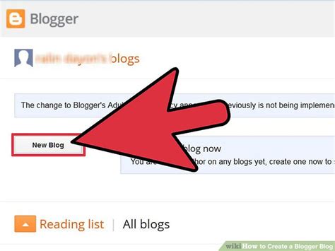 Image result for How to Open Blog Account