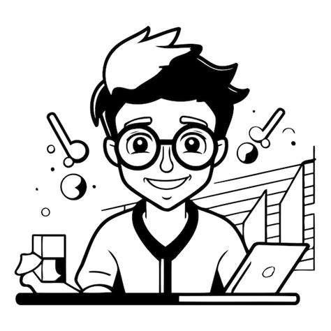 Image result for Computer Nerds Drawing