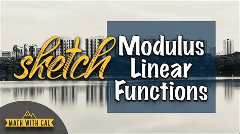 Image result for How to Draw Modulus Graphs