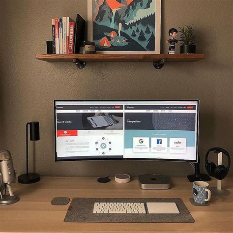 Image result for Computer Desks Setups Pinterest