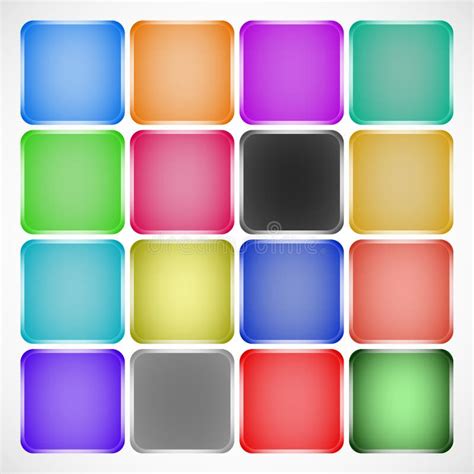 Image result for Color Button Square