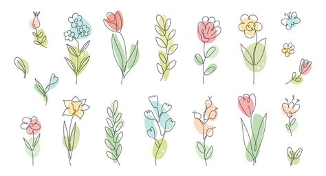 Image result for Floral Line Spring