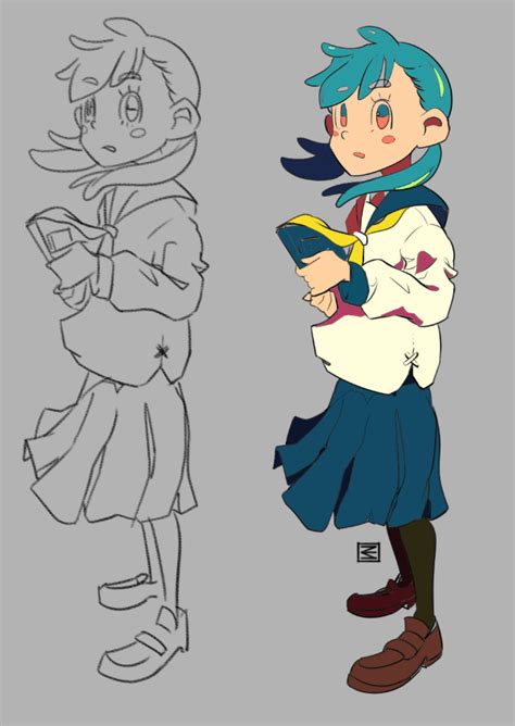 Image result for Drawing Anime Style Science