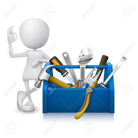 Image result for Man with Tools Clip Art