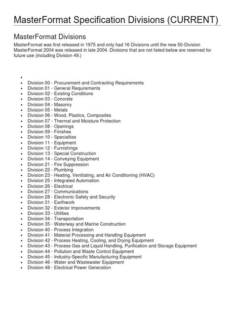 Toradh íomhá ar Construction Specifications Institute Order Form