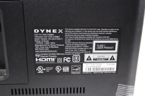 Image result for Dynex LCD TV DX 32L200a12