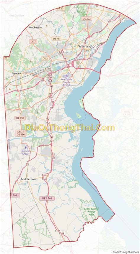 Image result for Zip Code Map Northern Delaware
