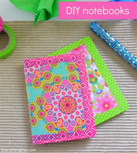 Toradh íomhá ar Cute DIY Notebooks
