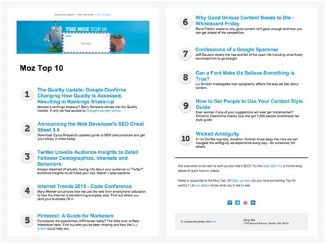 Image result for Great Email Newsletter Examples