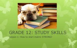 Image result for Grade 12 Study Plan