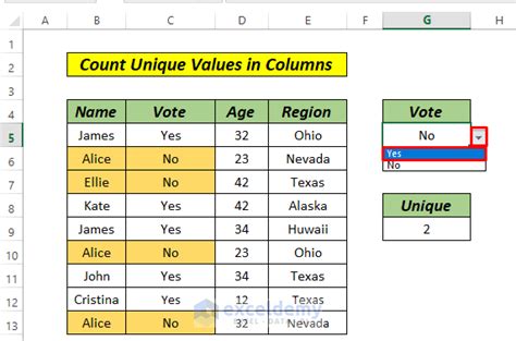 Image result for How to Count Unique Value with Multiple Condition