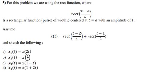 Image result for Rectangle Function