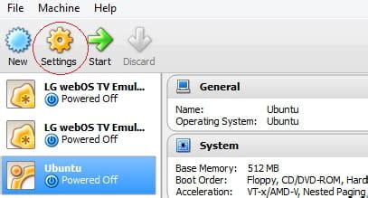 Toradh íomhá ar Boot From DVD VirtualBox