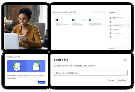 Toradh íomhá ar TeamViewer File Transfer