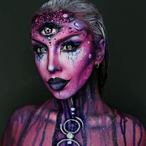 Ellie H-M on Instagram: “Another view of my Alien Makeup! ” | Halloween ...