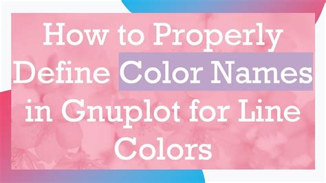 Toradh íomhá ar Gnuplot LC Color