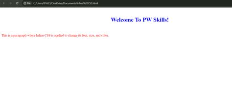 Image result for Inline CSS in HTML