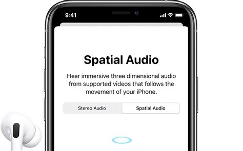 Toradh íomhá ar Spatial Audio Effect