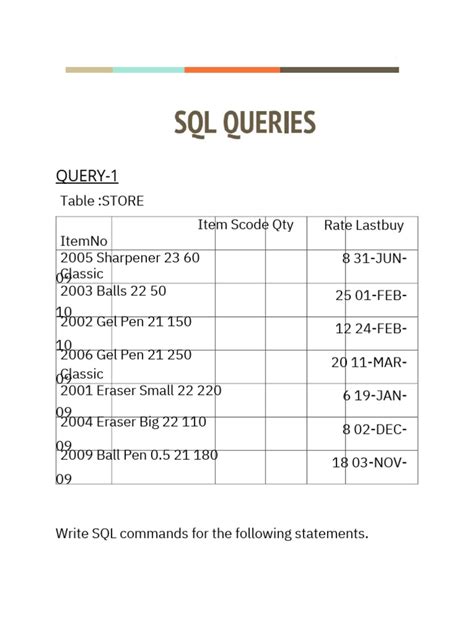 Image result for SQL Computer Science Template