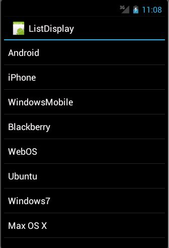Image result for List View Android Application