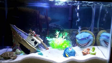 Image result for Finding Nemo Fish Tank Volcano
