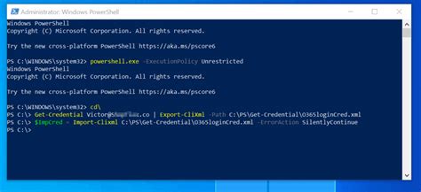 Toradh íomhá ar Import-Module Exchange