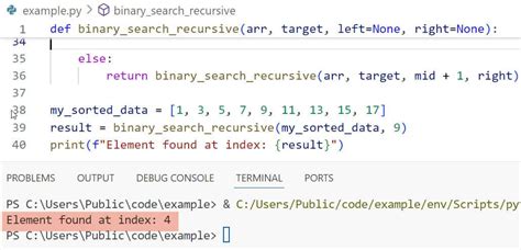 Image result for Binary Search Example in Python