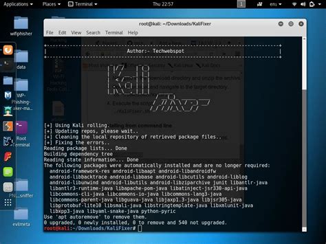 Image result for Kali Linux Script