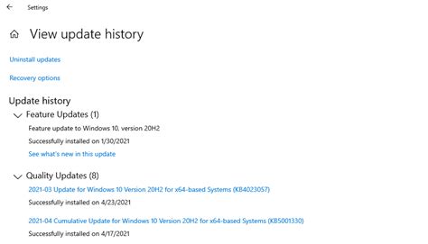 Image result for Uninstall Windows Updates Manually