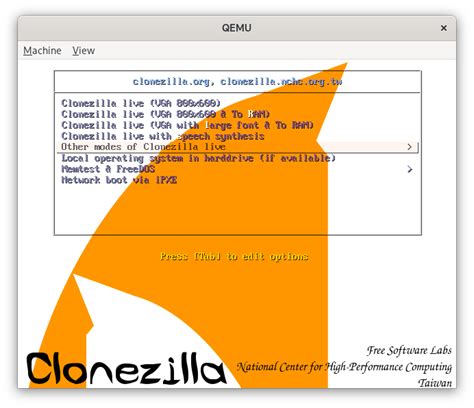 Image result for Clonezilla Setup
