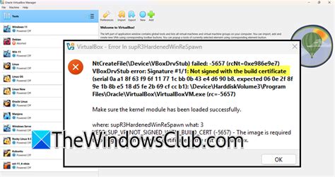 Image result for VirtualBox VM Not Starting