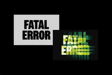 Image result for Fatal Error Text Image