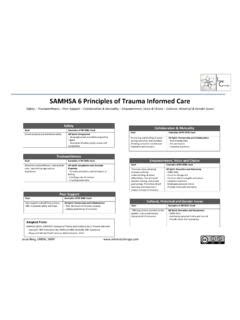 Toradh íomhá ar Samsa Principles for Trauma-Informed Practice