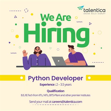 Hiring for Python Developers Templates に対する画像結果