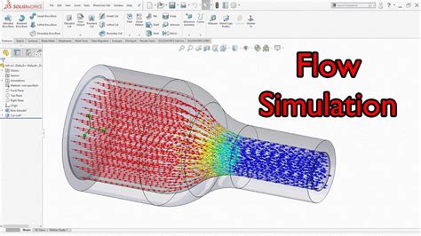 Flow Simulation Tutorial に対する画像結果
