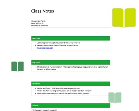 Image result for Class Notes