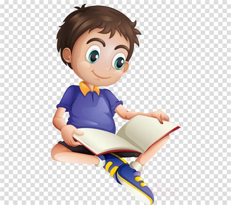 Toradh íomhá ar Animated Boy Reading Python
