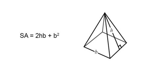 Image result for Surface Area Formula for Triangular Pyramid