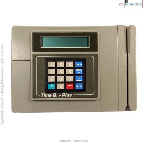 Toradh íomhá ar How to Set Acroprint Time Clock Time Q Plus