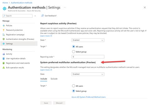 Image result for Azure AD Authentication Methods Policy